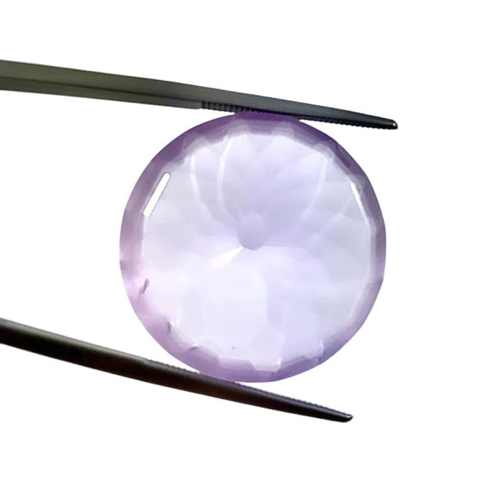 Amethyst unique German laser spider mixed cut 28.49 carat loose gemstone - Buy loose or customise