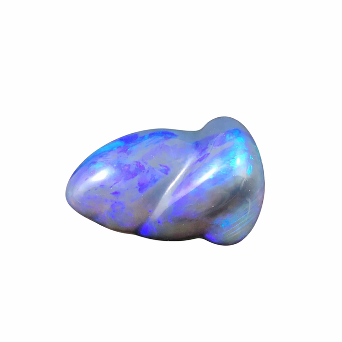 Australian carved jelly opal 10.90 carat loose gemstone - Designer gemstone