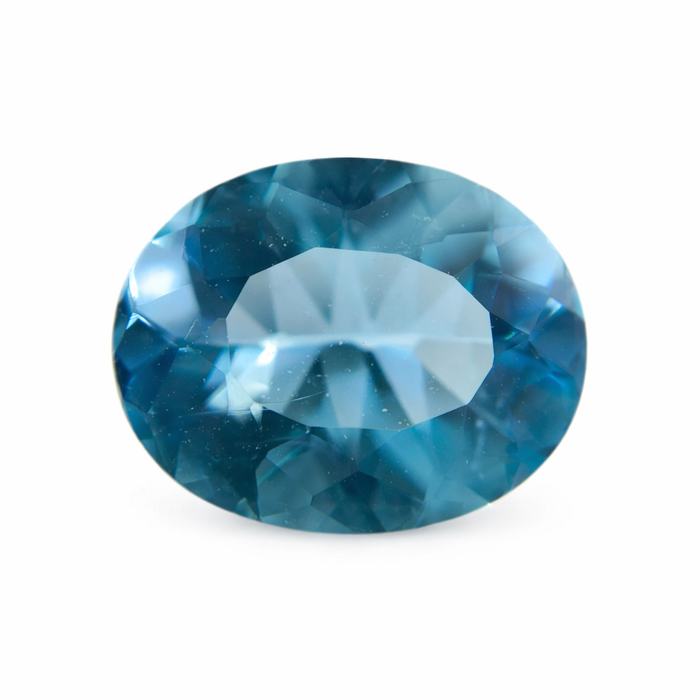 Aquamarine oval brilliant cut 2.07 carats loose gemstone - Buy loose or make a custom order