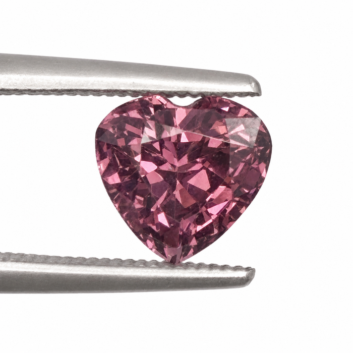 Raspberry pink Tanga garnet mixed heart cut 1.73 carats loose gemstone - Buy loose or Make your own custom jewelry