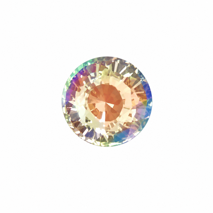 Rainbow moonstone 1.00 carat round brilliant cut loose gemstone