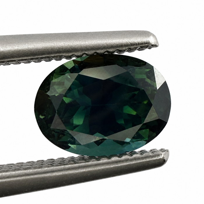 Australian Parti sapphire 1.00ct oval brilliant cut loose gemstone - Buy loose or customise