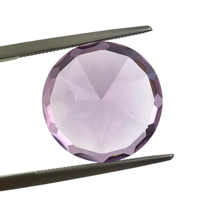 Amethyst unique German laser star mixed cut 11.78 carat loose gemstone - Buy loose or customise