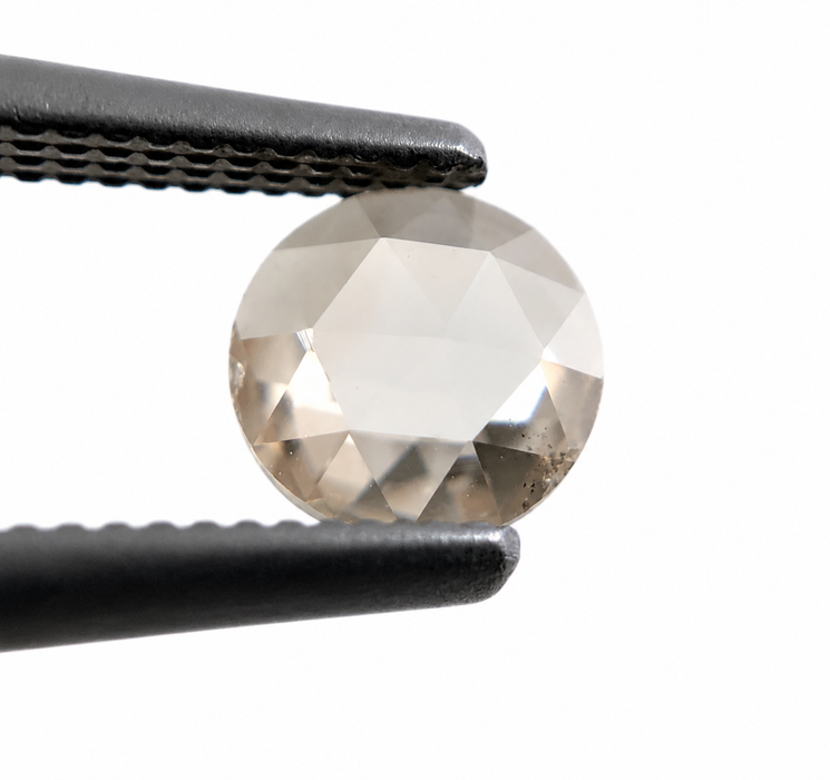 Champagne diamond round cut 0.28 carat loose gemtone - Buy loose or Make your own custom jewelry