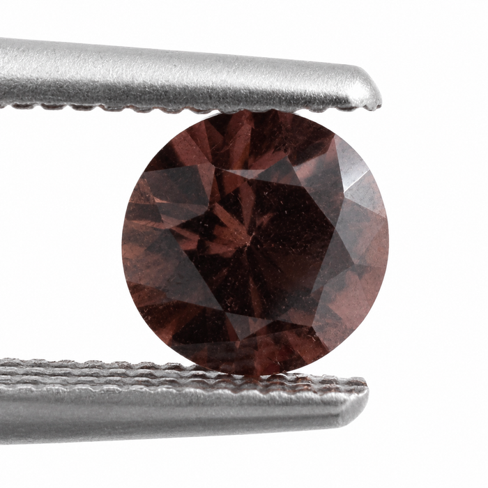 Red Zircon round cut 0.66-0.76ct 5x3mm approximately each loose gemstone - price is per stone - Buy loose or customise