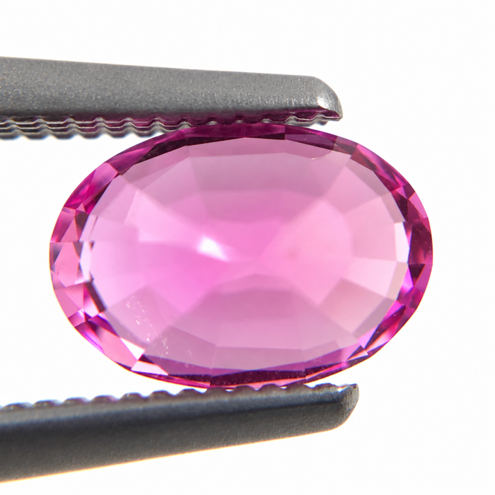 Pink Sapphire 1.19 carat 6.98x4.86x4.29mm oval cut - Buy loose or Make your own jewelry design