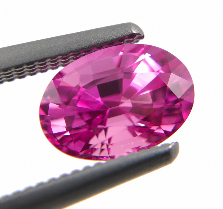 Pink Sapphire 1.19 carat 6.98x4.86x4.29mm oval cut - Buy loose or Make your own jewelry design