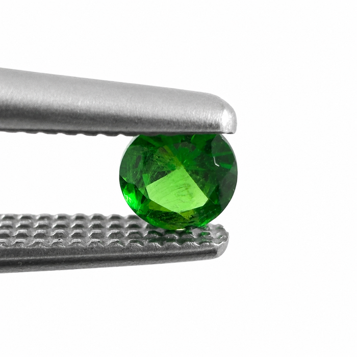 Green Tsavorite garnet round cut 0.10-0.14ct 3x1.7mm approximately each loose gemstone - price is per stone - Buy loose or customise