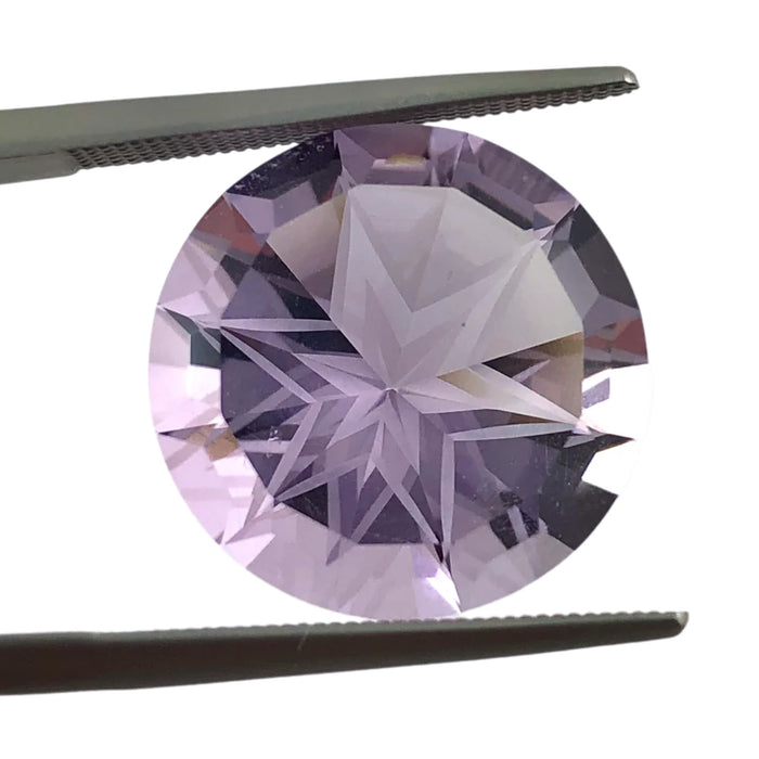 Amethyst unique German laser star mixed cut 11.78 carat loose gemstone - Buy loose or customise