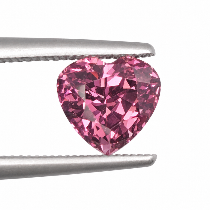 Raspberry pink Tanga garnet mixed heart cut 1.73 carats loose gemstone - Buy loose or Make your own custom jewelry
