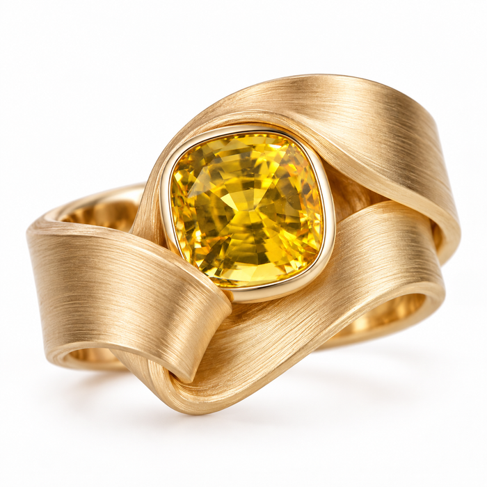 Yellow Sapphire 2.53 carat 7.20x6.58x5.66mm rectangle cushion cut