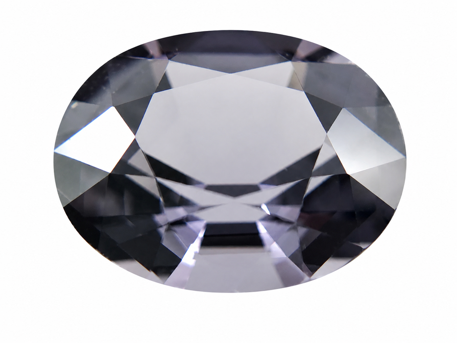 Silver Spinel oval cut 2.57 carat gemstone - Buy loose or Make your own custom jewelry