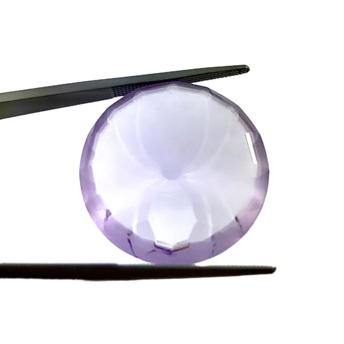Amethyst unique German laser spider mixed cut 28.49 carat loose gemstone - Buy loose or customise
