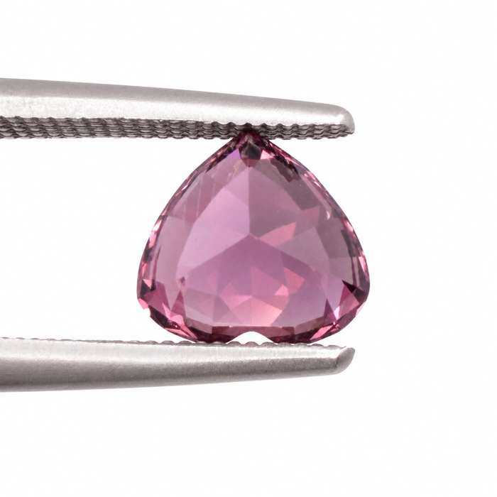Raspberry pink Tanga garnet mixed heart cut 1.73 carats loose gemstone - Buy loose or Make your own custom jewelry