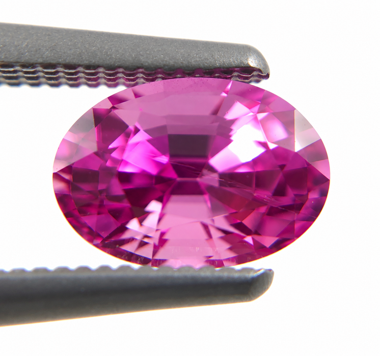 Pink Sapphire 1.19 carat 6.98x4.86x4.29mm oval cut - Buy loose or Make your own jewelry design