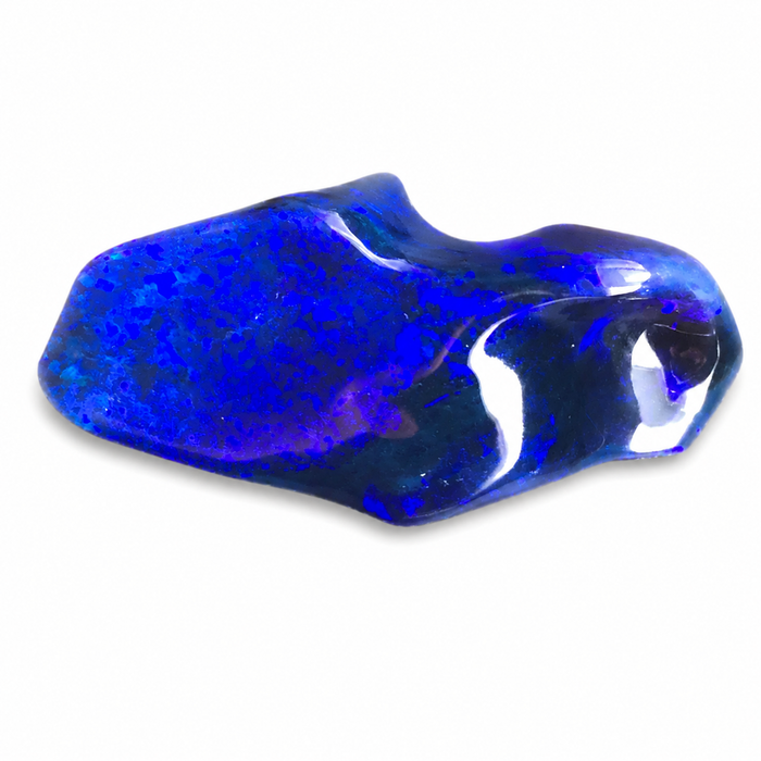 Australian jelly opal 22.94 carat loose gemstone - Carving by Daniela L'Abbate