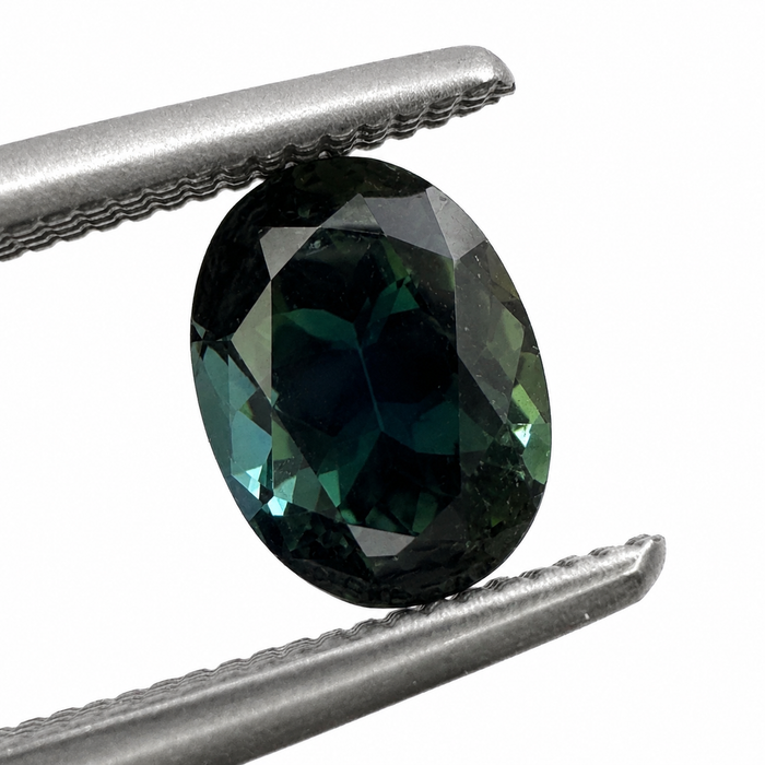 Australian Parti sapphire 1.00ct oval brilliant cut loose gemstone - Buy loose or customise