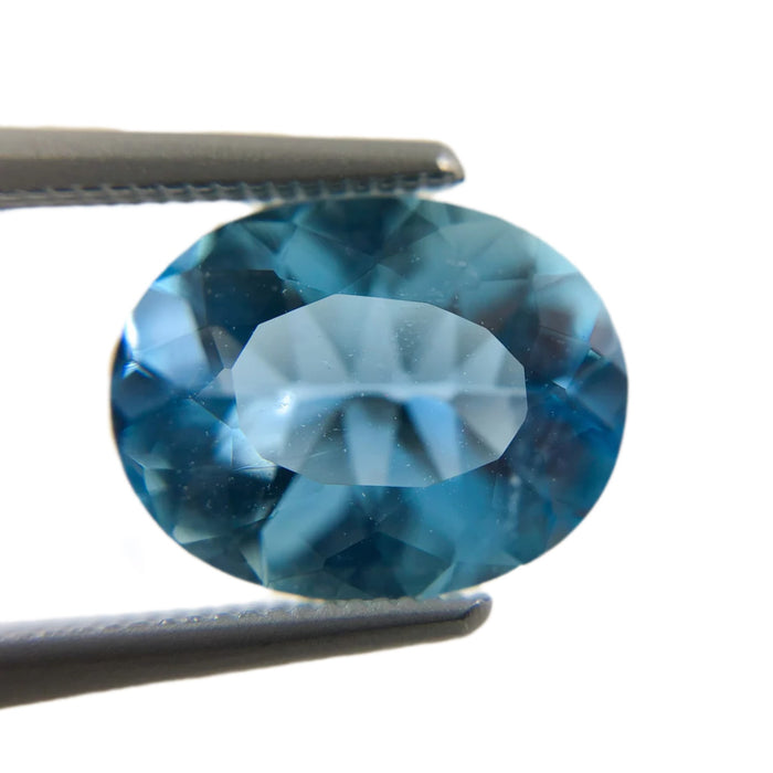 Aquamarine oval brilliant cut 2.07 carats loose gemstone - Buy loose or make a custom order