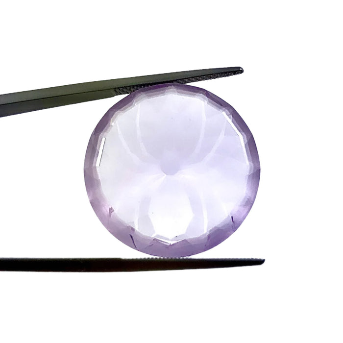 Amethyst unique German laser spider mixed cut 28.49 carat loose gemstone - Buy loose or customise