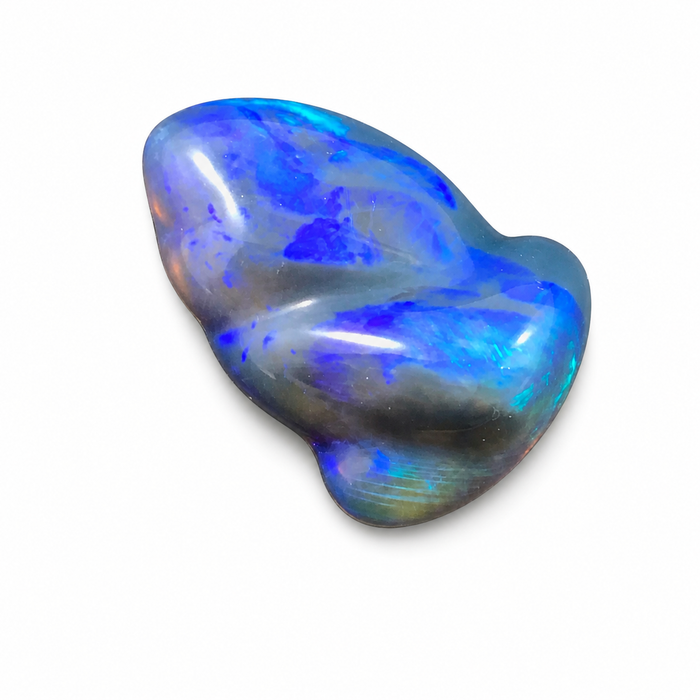 Australian carved jelly opal 10.90 carat loose gemstone - Designer gemstone