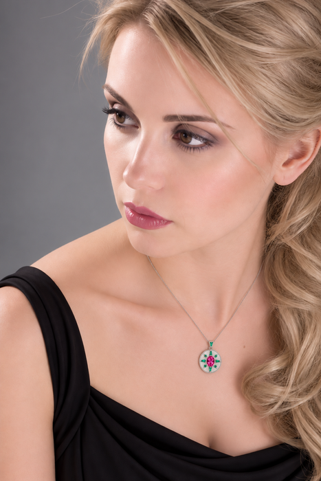 Pink Sapphire 1.19 carat 6.98x4.86x4.29mm oval cut - Buy loose or Make your own jewelry design
