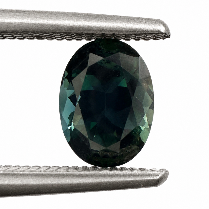 Australian Parti sapphire 1.00ct oval brilliant cut loose gemstone - Buy loose or customise