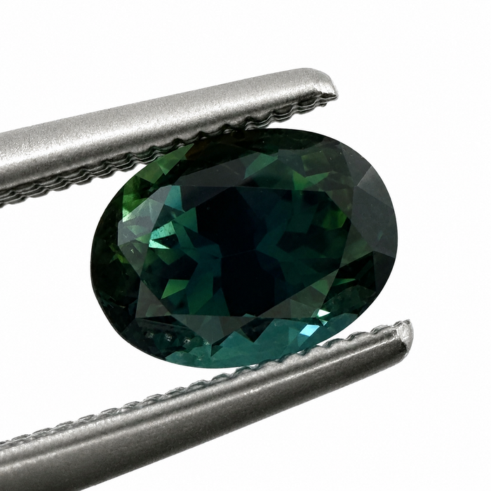Australian Parti sapphire 1.00ct oval brilliant cut loose gemstone - Buy loose or customise