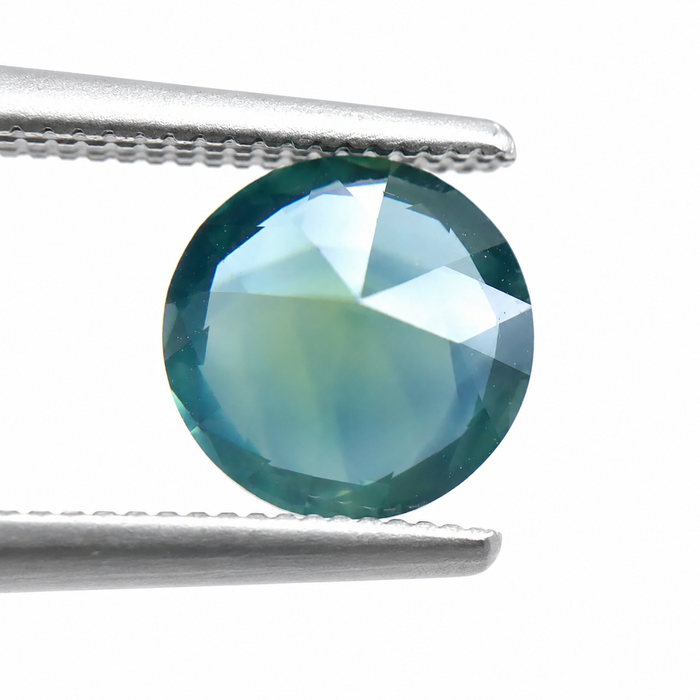 Steel teal Australian Parti Sapphire round cut 1.48 carats - Buy loose or customise