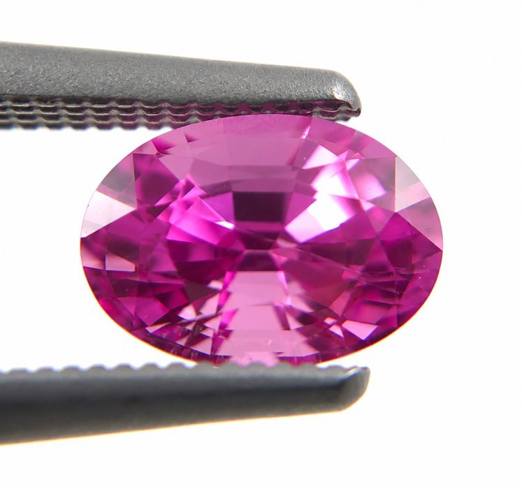 Pink Sapphire 1.19 carat 6.98x4.86x4.29mm oval cut - Buy loose or Make your own jewelry design