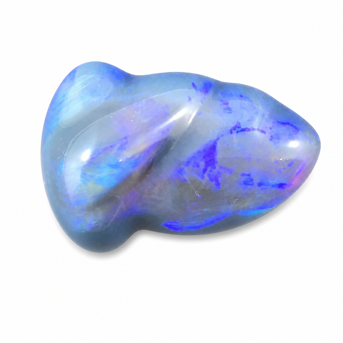Australian carved jelly opal 10.90 carat loose gemstone - Designer gemstone