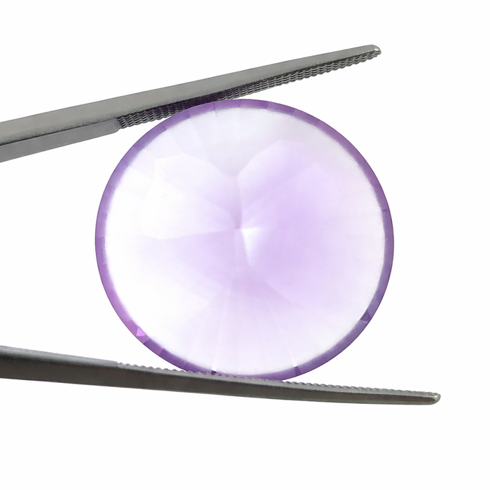 Amethyst unique German laser butterfly mixed cut 20.01 carat loose gemstone - Buy loose or customise