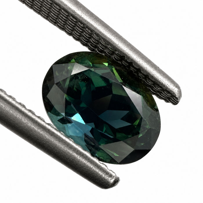 Australian Parti sapphire 1.00ct oval brilliant cut loose gemstone - Buy loose or customise