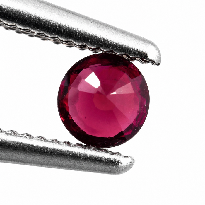Red Spinel round cut approximately 0.22-0.25ct 3.5x2mm each - Listing is for one stone - Buy loose or customise