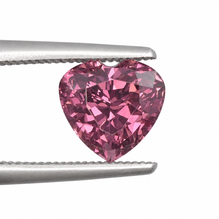 Raspberry pink Tanga garnet mixed heart cut 1.73 carats loose gemstone - Buy loose or Make your own custom jewelry