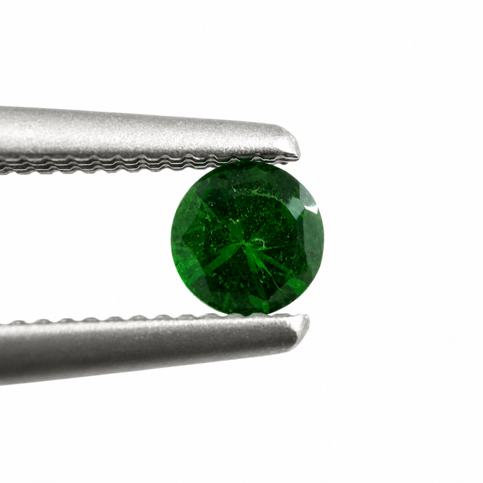 Green Tsavorite garnet round cut 0.10-0.14ct 3x1.7mm approximately each loose gemstone - price is per stone - Buy loose or customise