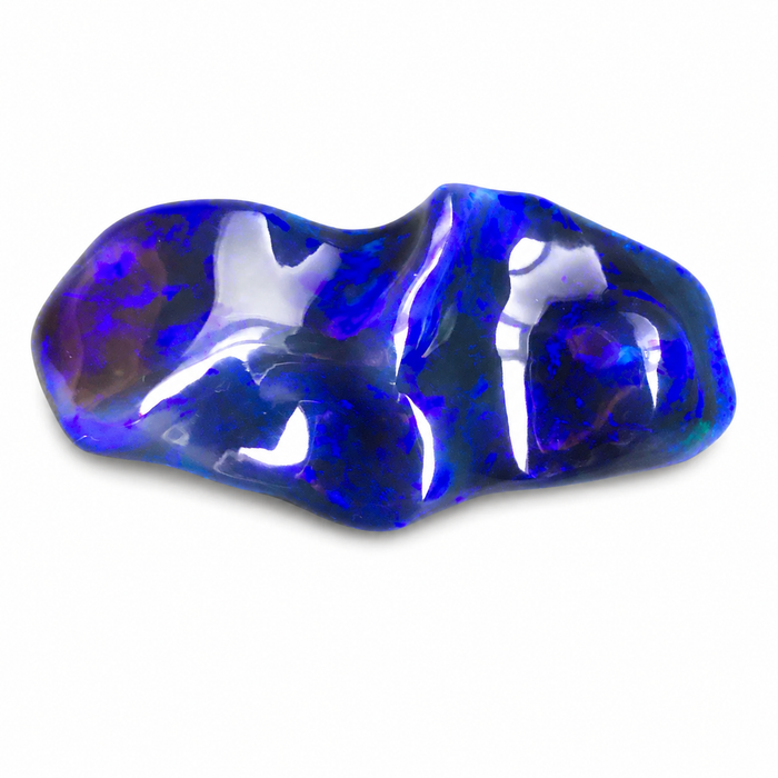 Australian jelly opal 22.94 carat loose gemstone - Carving by Daniela L'Abbate
