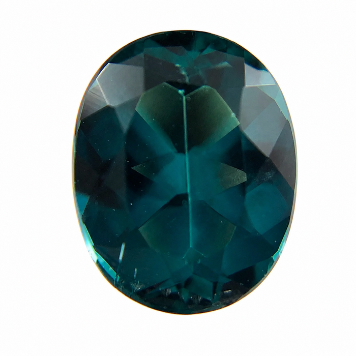 Teal Blue Indicolite Tourmaline oval cut 1.29 carat gemstone - Buy loose or make your own custom jewelry