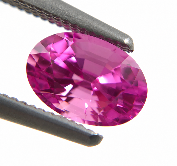 Pink Sapphire 1.19 carat 6.98x4.86x4.29mm oval cut - Buy loose or Make your own jewelry design