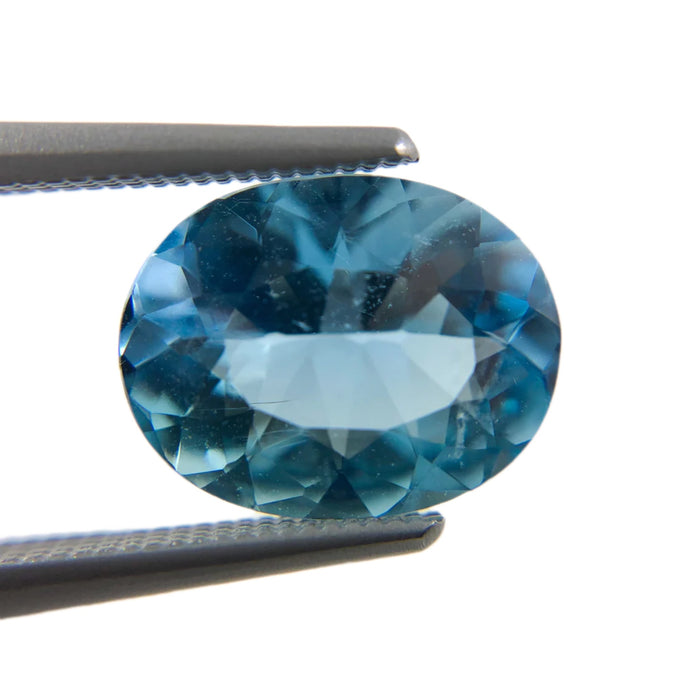 Aquamarine oval brilliant cut 2.07 carats loose gemstone - Buy loose or make a custom order