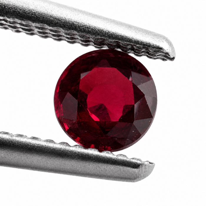 Red Spinel round cut approximately 0.22-0.25ct 3.5x2mm each - Listing is for one stone - Buy loose or customise