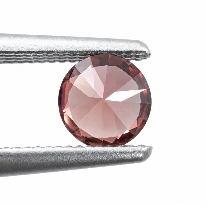 Red Zircon round cut 0.66-0.76ct 5x3mm approximately each loose gemstone - price is per stone - Buy loose or customise