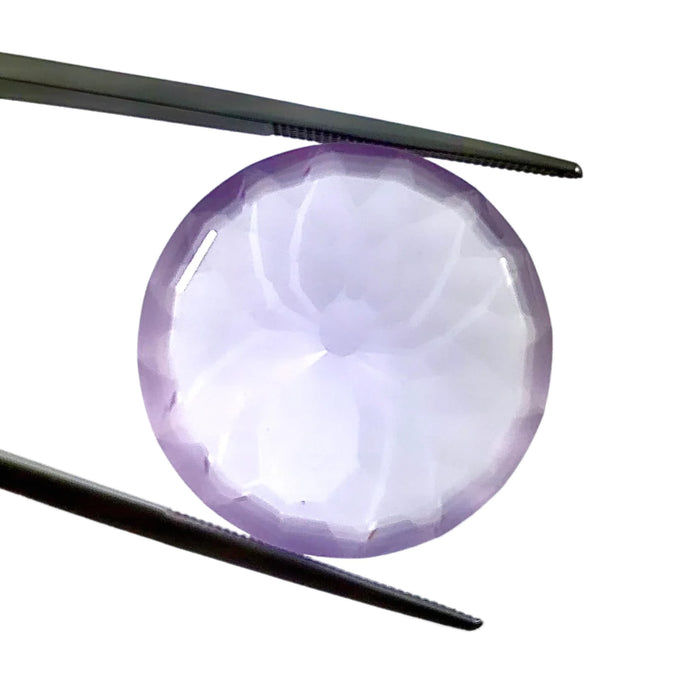 Amethyst unique German laser spider mixed cut 28.49 carat loose gemstone - Buy loose or customise