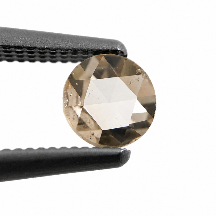Champagne diamond round cut 0.28 carat loose gemtone - Buy loose or Make your own custom jewelry