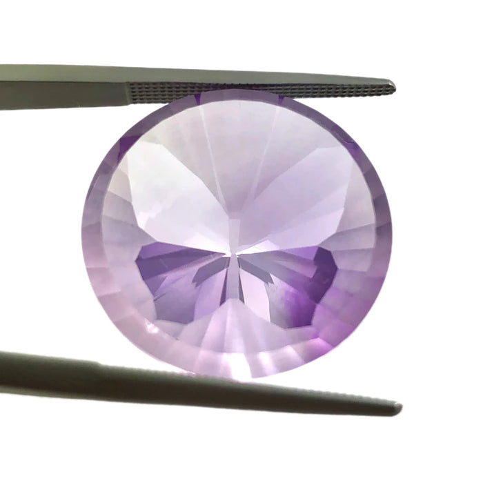 Amethyst unique German laser butterfly mixed cut 20.01 carat loose gemstone - Buy loose or customise