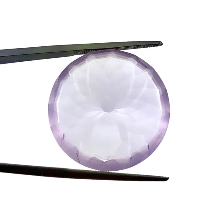 Amethyst unique German laser spider mixed cut 28.49 carat loose gemstone - Buy loose or customise