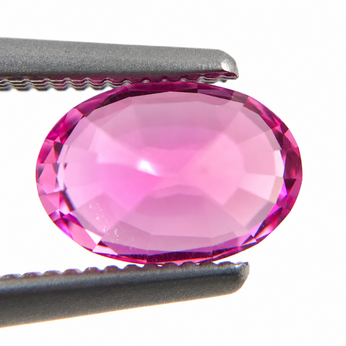 Pink Sapphire 1.19 carat 6.98x4.86x4.29mm oval cut - Buy loose or Make your own jewelry design
