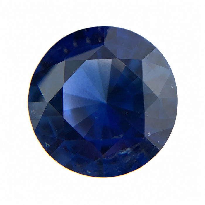 Ceylon sapphire round cut 0.65 carat loose gemstone - Buy loose or Make your own custom jewelry design