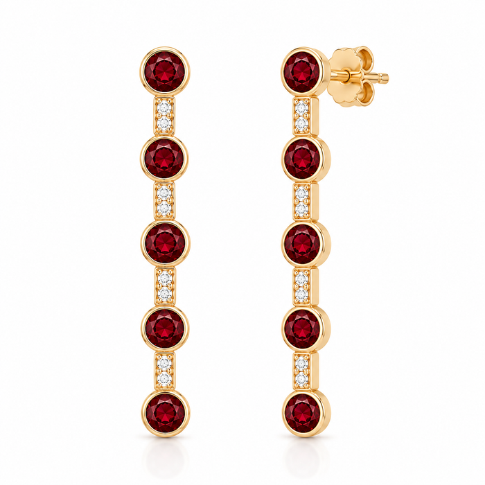 Red Spinel round cut approximately 0.22-0.25ct 3.5x2mm each - Listing is for one stone - Buy loose or customise