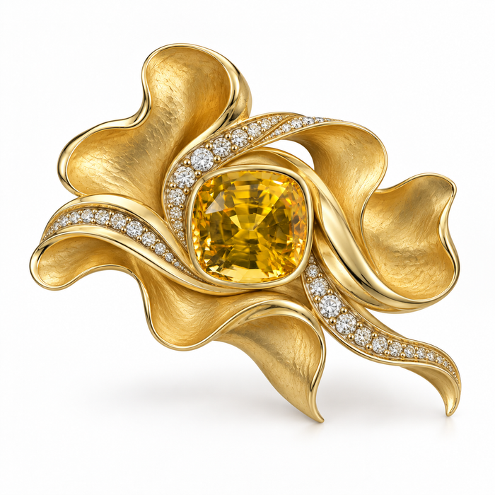 Yellow Sapphire 2.53 carat 7.20x6.58x5.66mm rectangle cushion cut