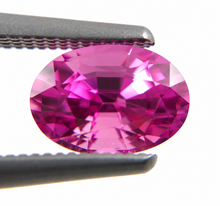 Pink Sapphire 1.19 carat 6.98x4.86x4.29mm oval cut - Buy loose or Make your own jewelry design
